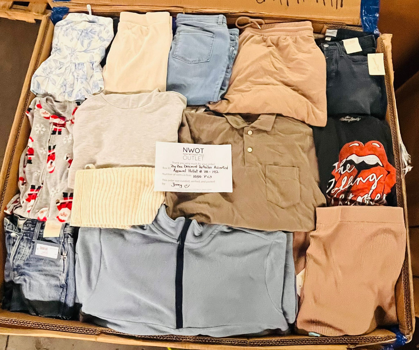 Target | Assorted  Apparel | 1050 Pieces | New & Returns | Pallet #PA-192