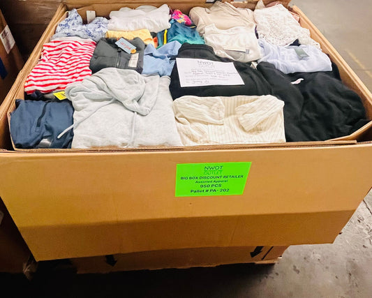 Target | Assorted  Apparel | 950 Pieces | Shelf Pulls & Returns | Pallet #PA-202