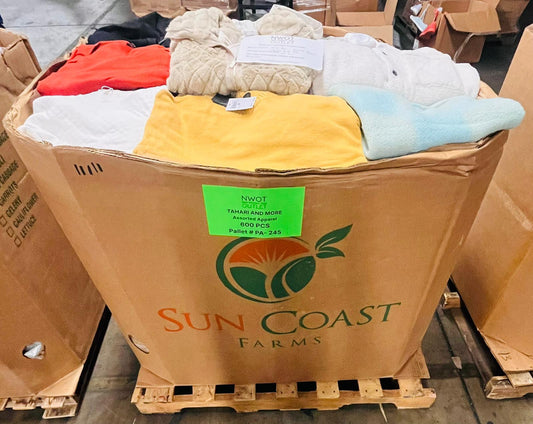 Tahari and more | Assorted  Apparel | 600 Pieces | New with Tag | Pallet #PA-245