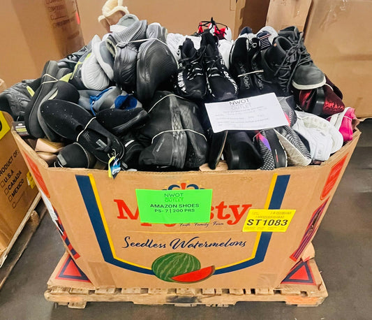 Amazon Brand Shoes | Assorted Footwear | Returns | 200 Pieces | Pallet# PS-7