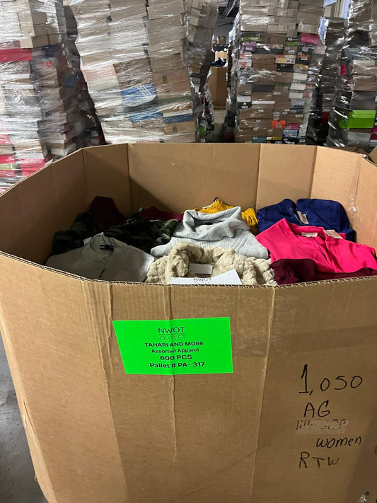 Tahari and more | Assorted  Apparel | 600 Pieces | New with Tag | Pallet #PA-317