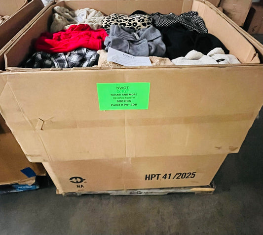 Tahari and more | Assorted  Apparel | 600 Pieces | New with Tag | Pallet #PA-306