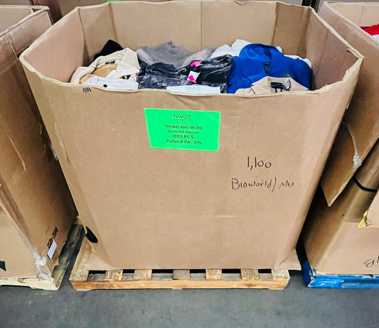 Tahari and more | Assorted  Apparel | 600 Pieces | New with Tag | Pallet #PA-315