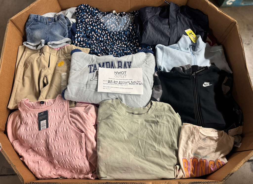 Target | Assorted  Apparel | 480 Pieces | Shelf Pulls & Returns | Pallet #PA-325