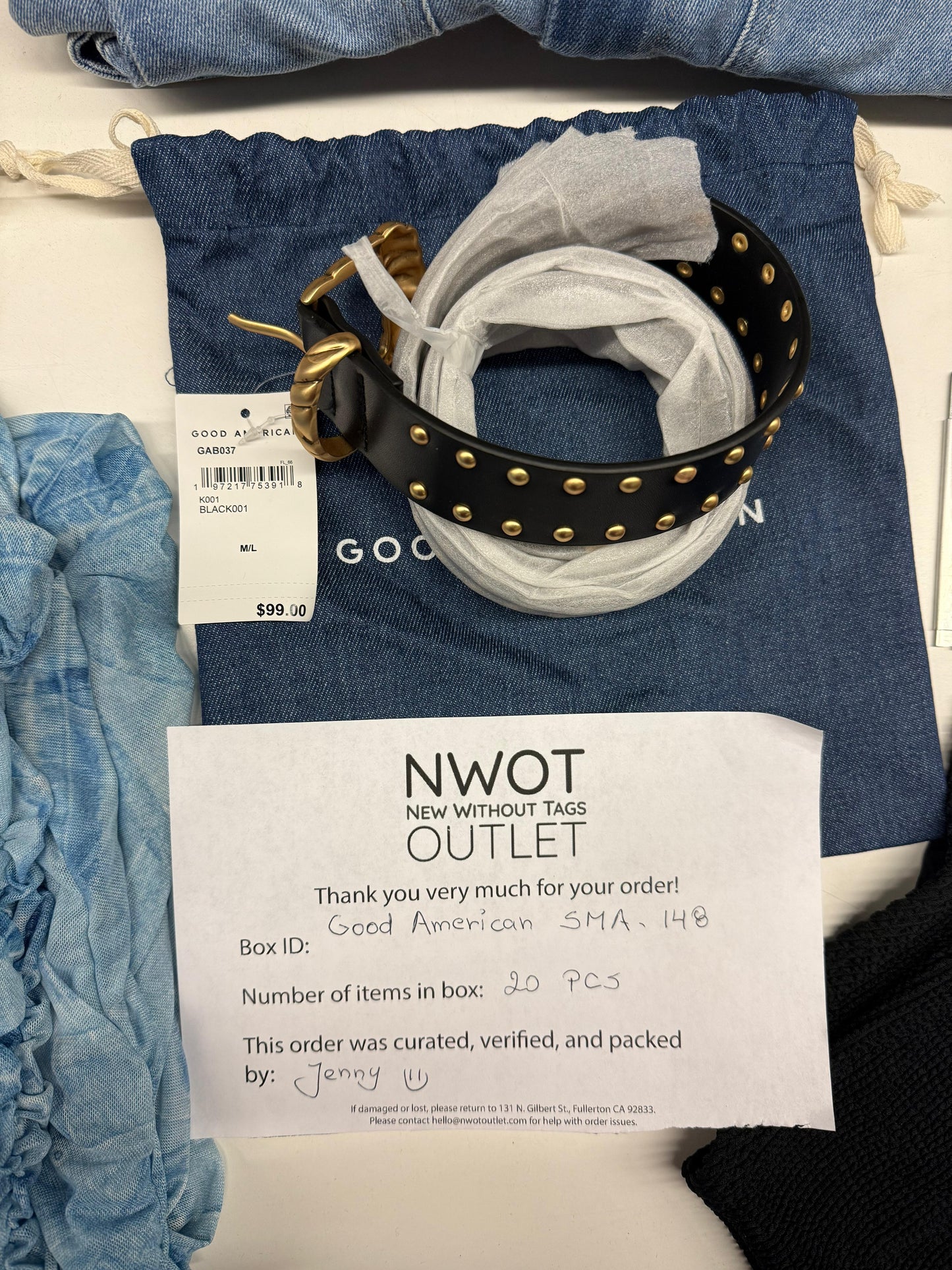 Good American | Assorted Women's Apparel | 20 Pieces | SMALL BOX # SMA-148