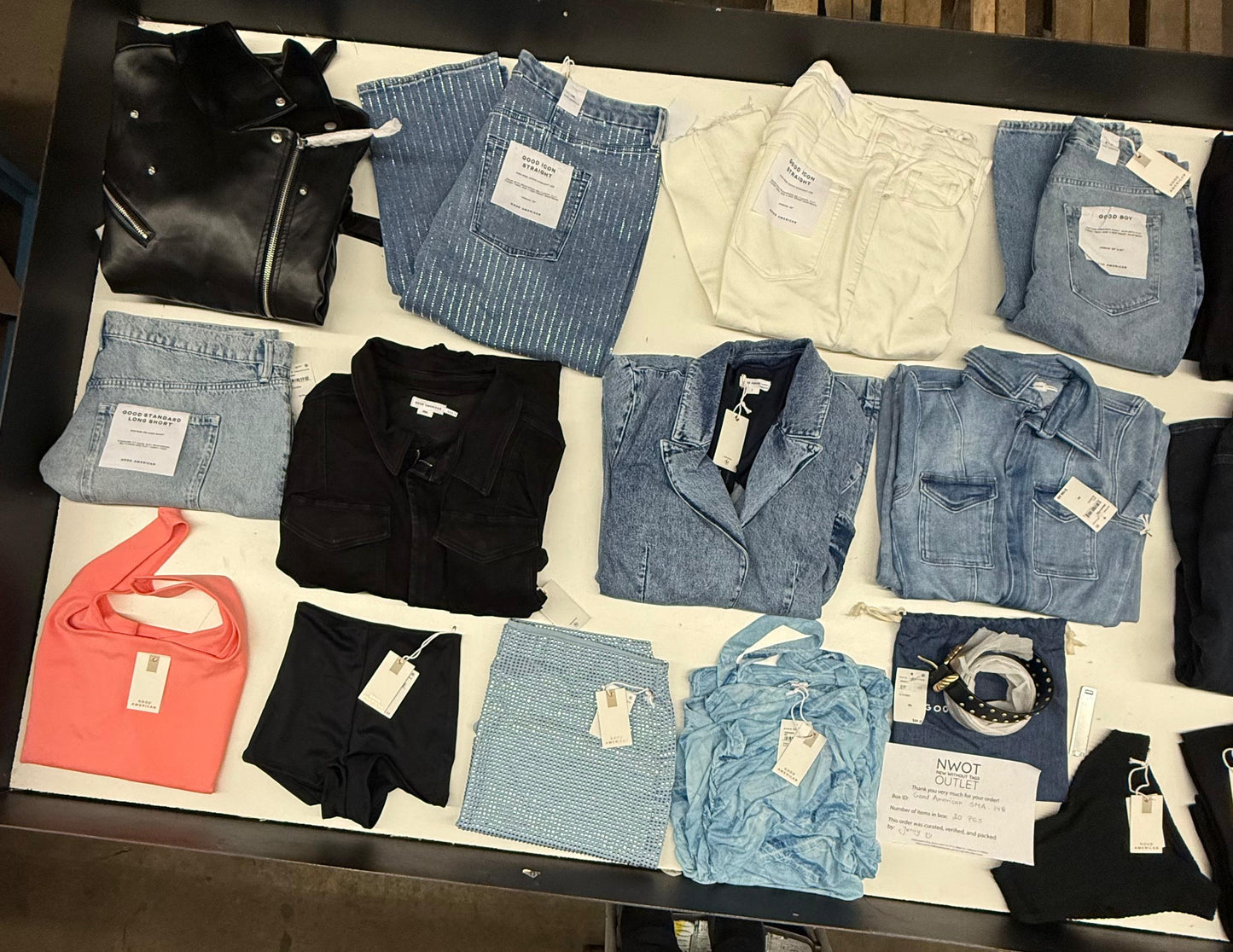 Good American | Assorted Women's Apparel | 20 Pieces | SMALL BOX # SMA-148