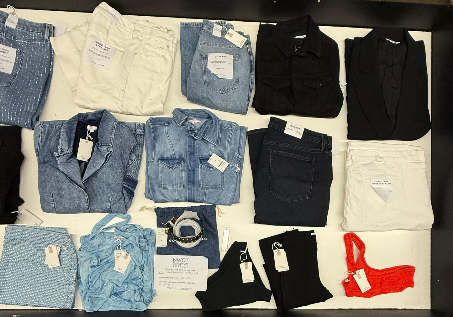 Good American | Assorted Women's Apparel | 20 Pieces | SMALL BOX # SMA-148