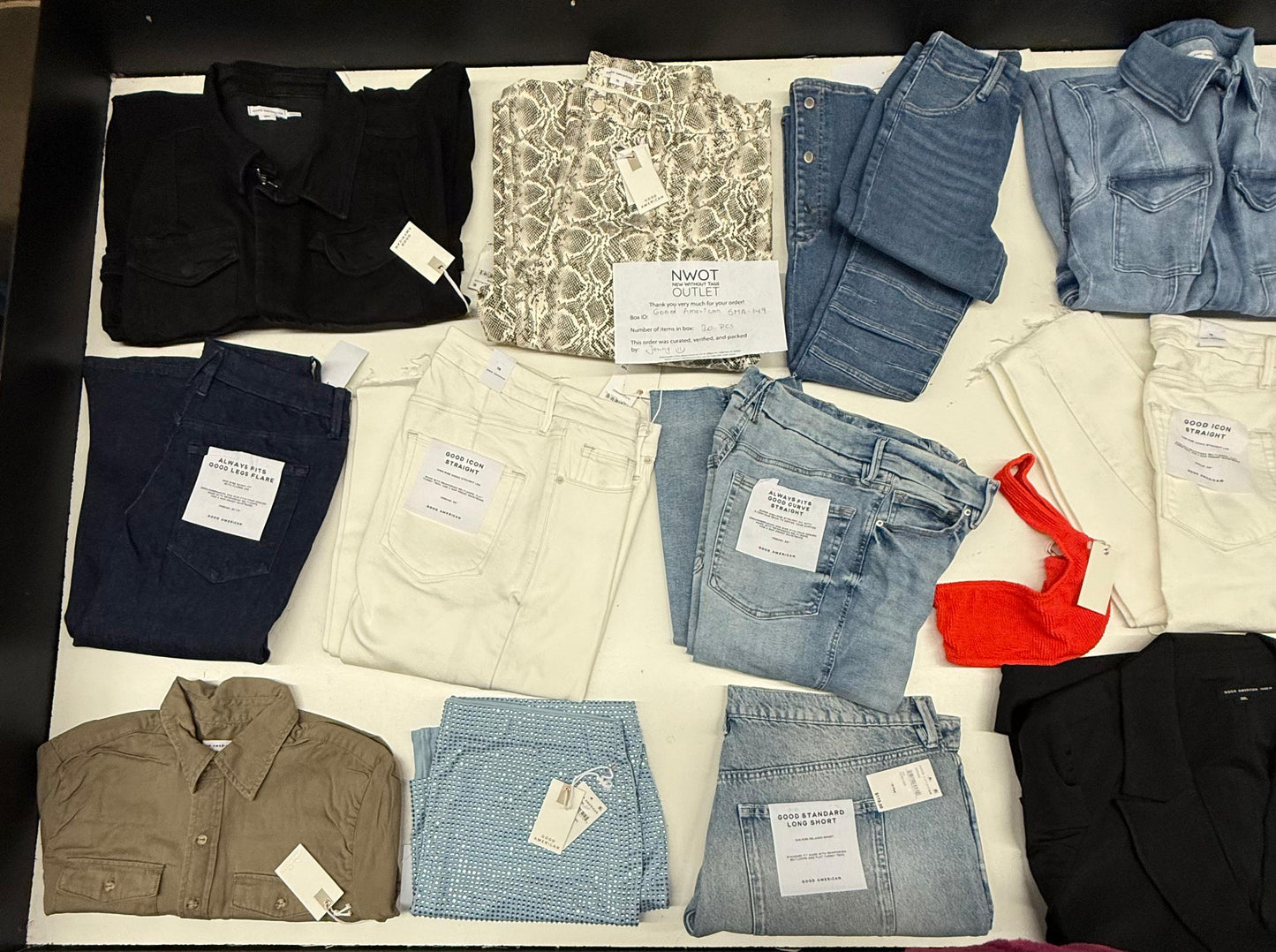 Good American | Assorted Women's Apparel | 20 Pieces | SMALL BOX # SMA-149