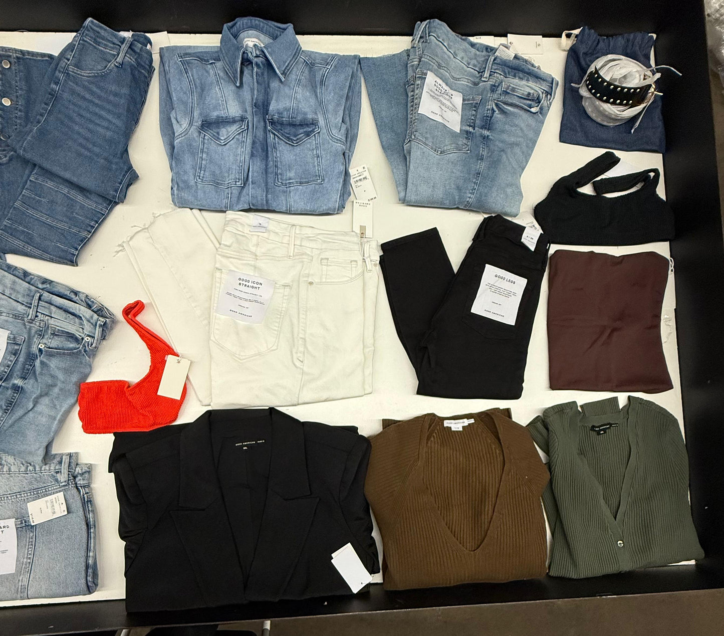 Good American | Assorted Women's Apparel | 20 Pieces | SMALL BOX # SMA-149