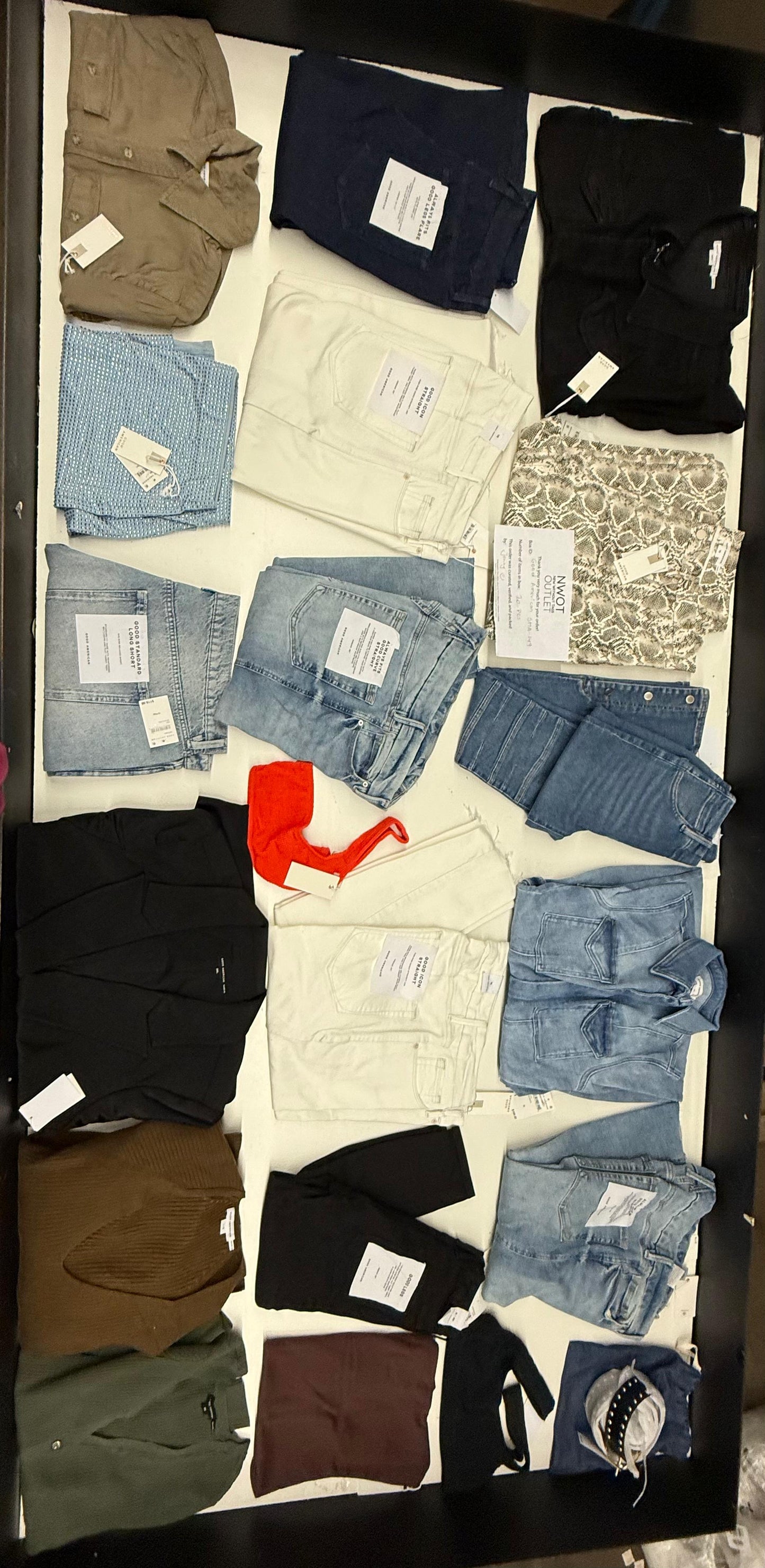 Good American | Assorted Women's Apparel | 20 Pieces | SMALL BOX # SMA-149
