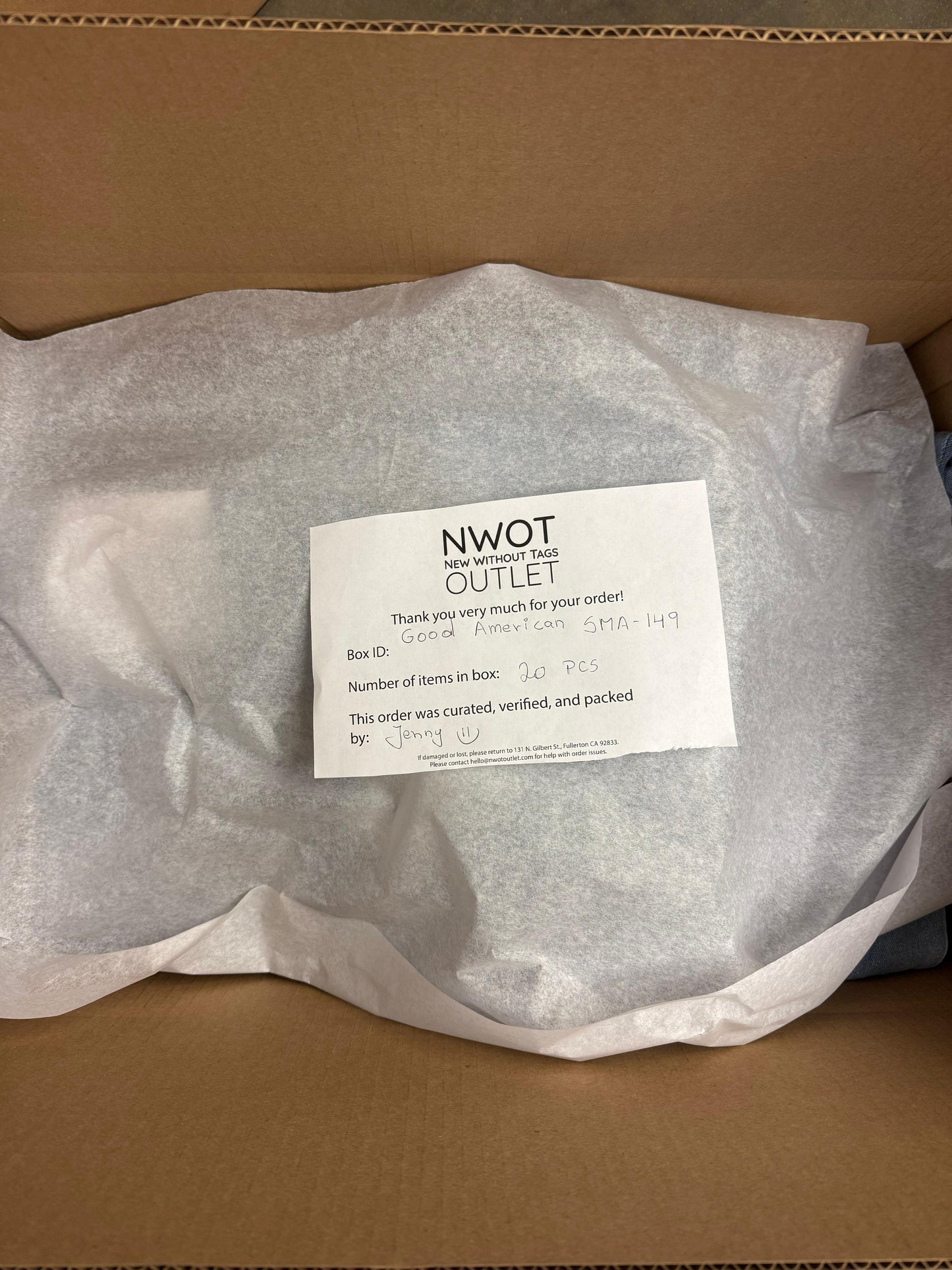 Good American | Assorted Women's Apparel | 20 Pieces | SMALL BOX # SMA-149