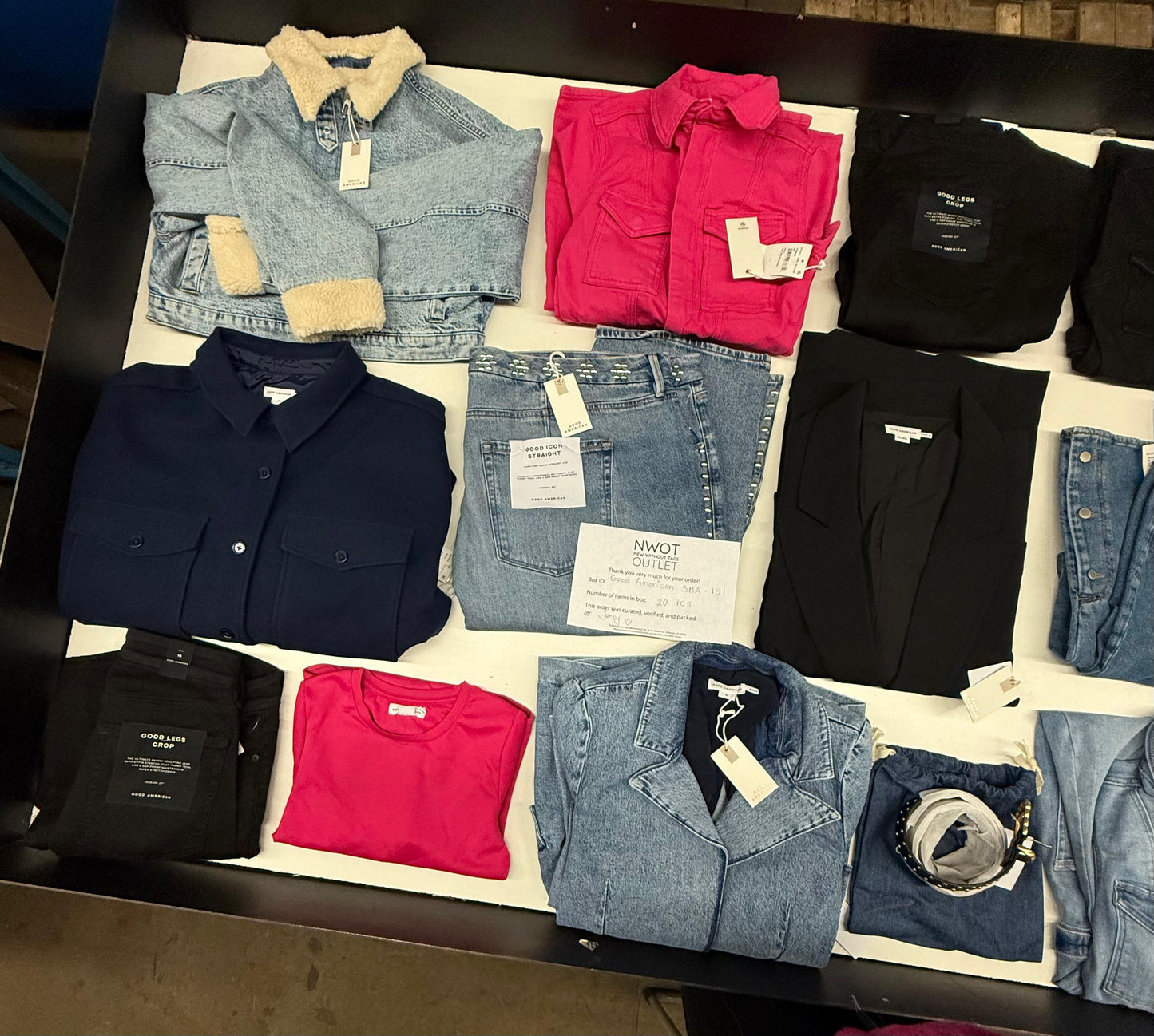 Good American | Assorted Women's Apparel | 20 Pieces | SMALL BOX # SMA-151