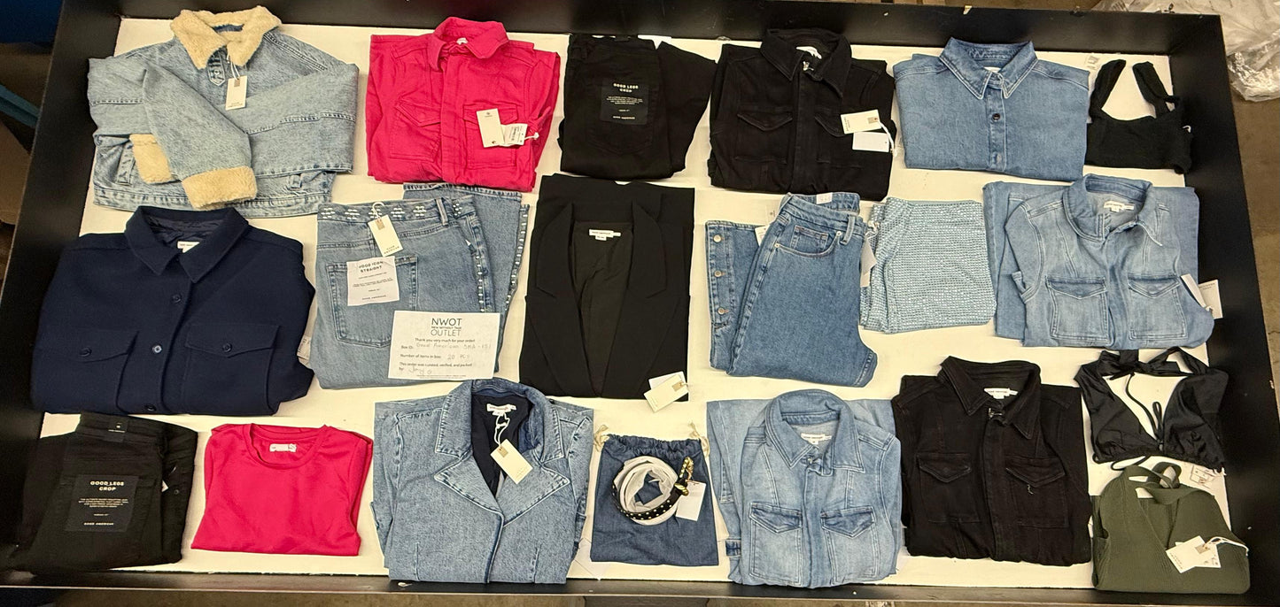 Good American | Assorted Women's Apparel | 20 Pieces | SMALL BOX # SMA-151