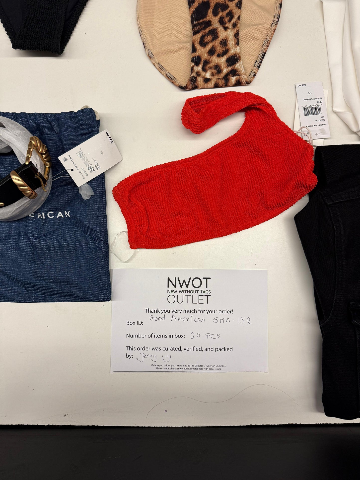 Good American | Assorted Women's Apparel | 20 Pieces | SMALL BOX # SMA-152