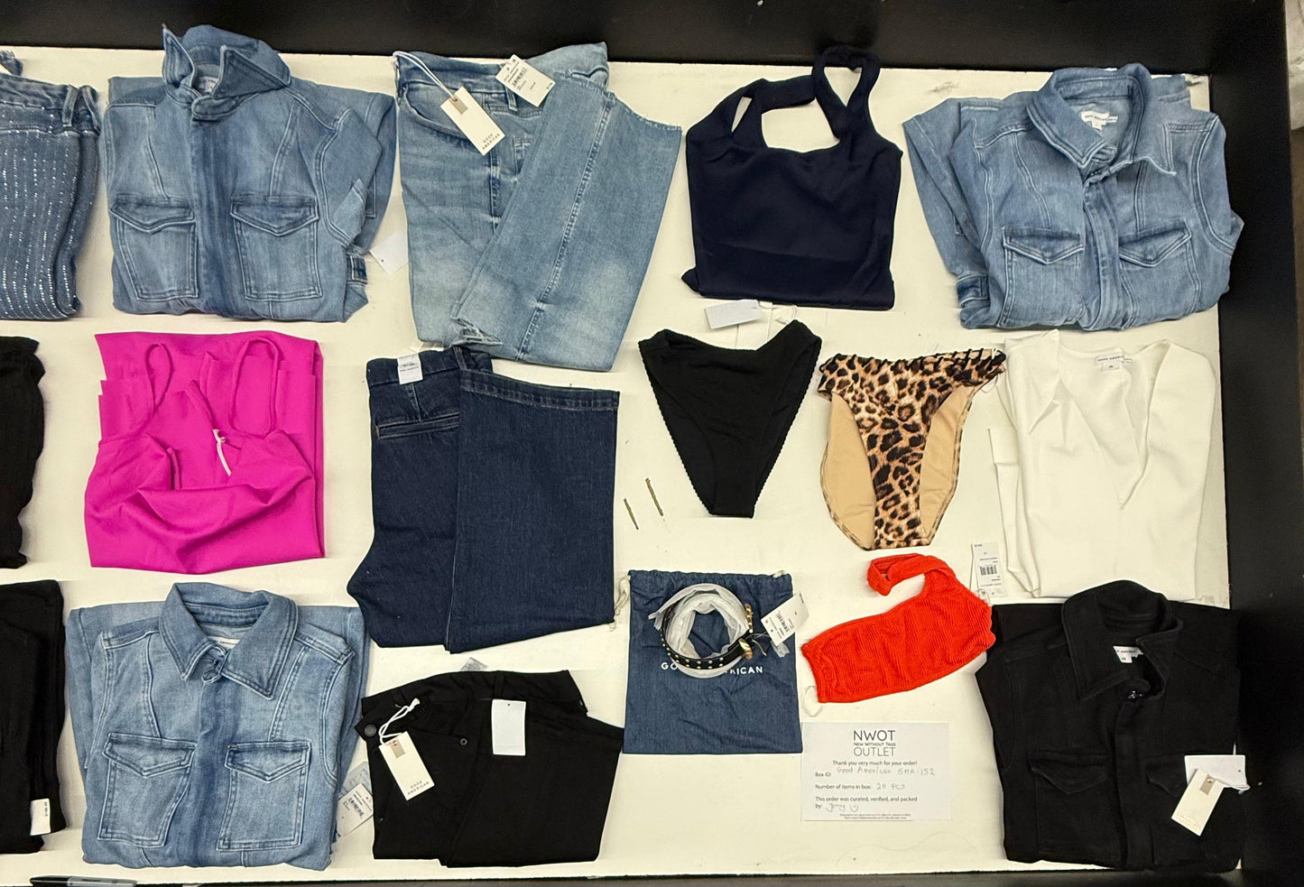 Good American | Assorted Women's Apparel | 20 Pieces | SMALL BOX # SMA-152