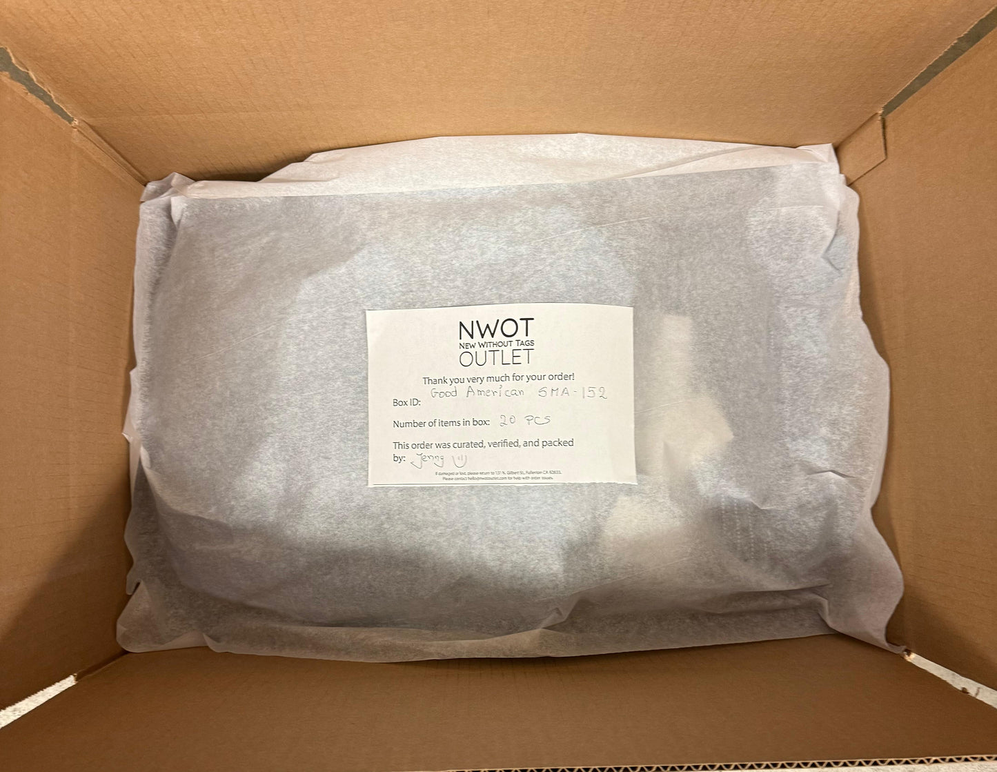 Good American | Assorted Women's Apparel | 20 Pieces | SMALL BOX # SMA-152