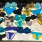Swimwear  | Assorted Bikini Tops and Bikini Bottoms | 50 Pieces | Small Box # SMA-158