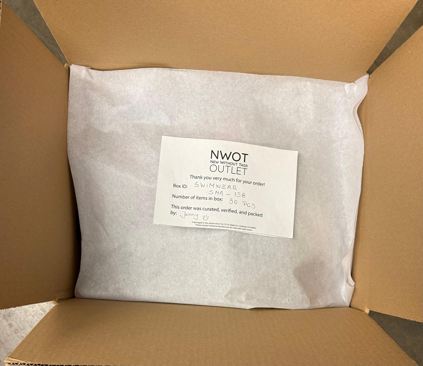 Swimwear  | Assorted Bikini Tops and Bikini Bottoms | 50 Pieces | Small Box # SMA-158