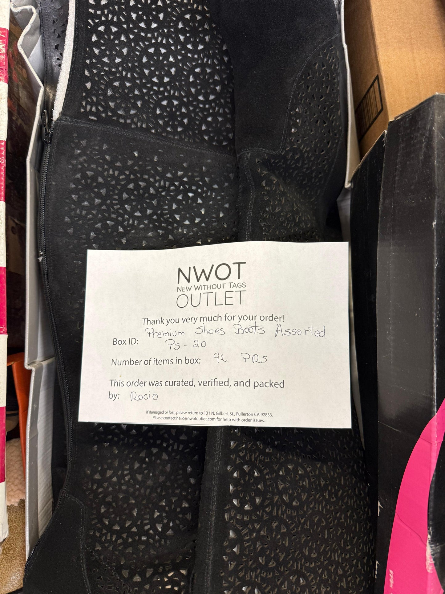 Premium Shoes | Boots Assorted  | 92 pairs | Pallets # PS-20