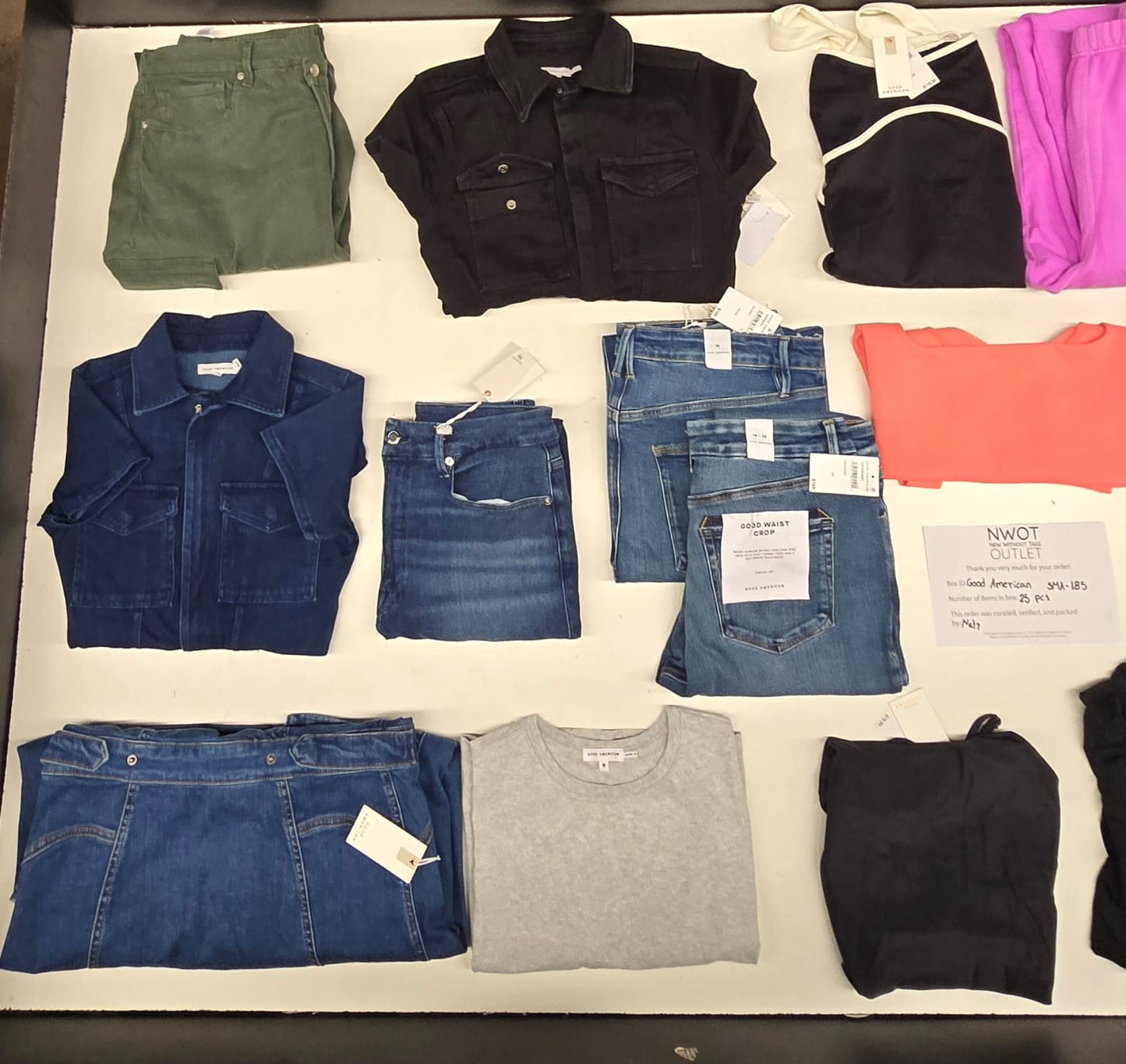 Good American | Assorted Women's Apparel | 25 Pieces | SMALL BOX # SMA-185