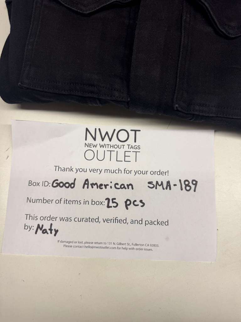 Good American | Assorted Women's Apparel | 25 Pieces | SMALL BOX # SMA-189