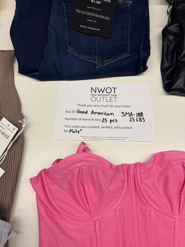 Good American | Assorted Women's Apparel | 25 Pieces | SMALL BOX # SMA-188