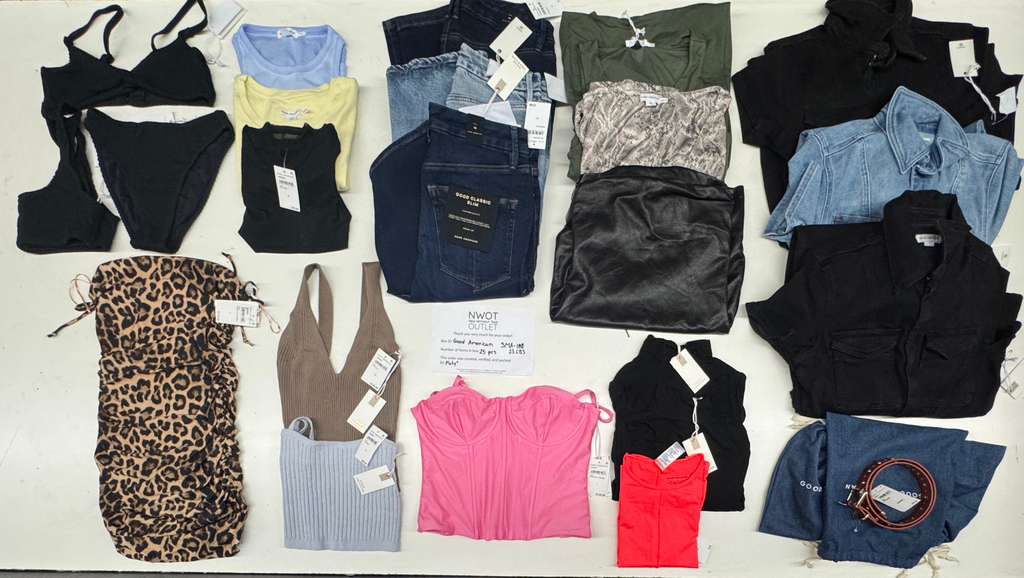 Good American | Assorted Women's Apparel | 25 Pieces | SMALL BOX # SMA-188