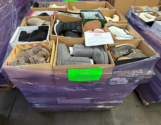 Premium Shoes | Boots Assorted  | 87 pairs | Pallets # PS-35