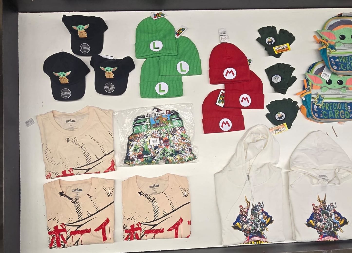 Hot Topic  | Assorted Apparel and Accessories | 25 Pieces | Small Box# SMA-200