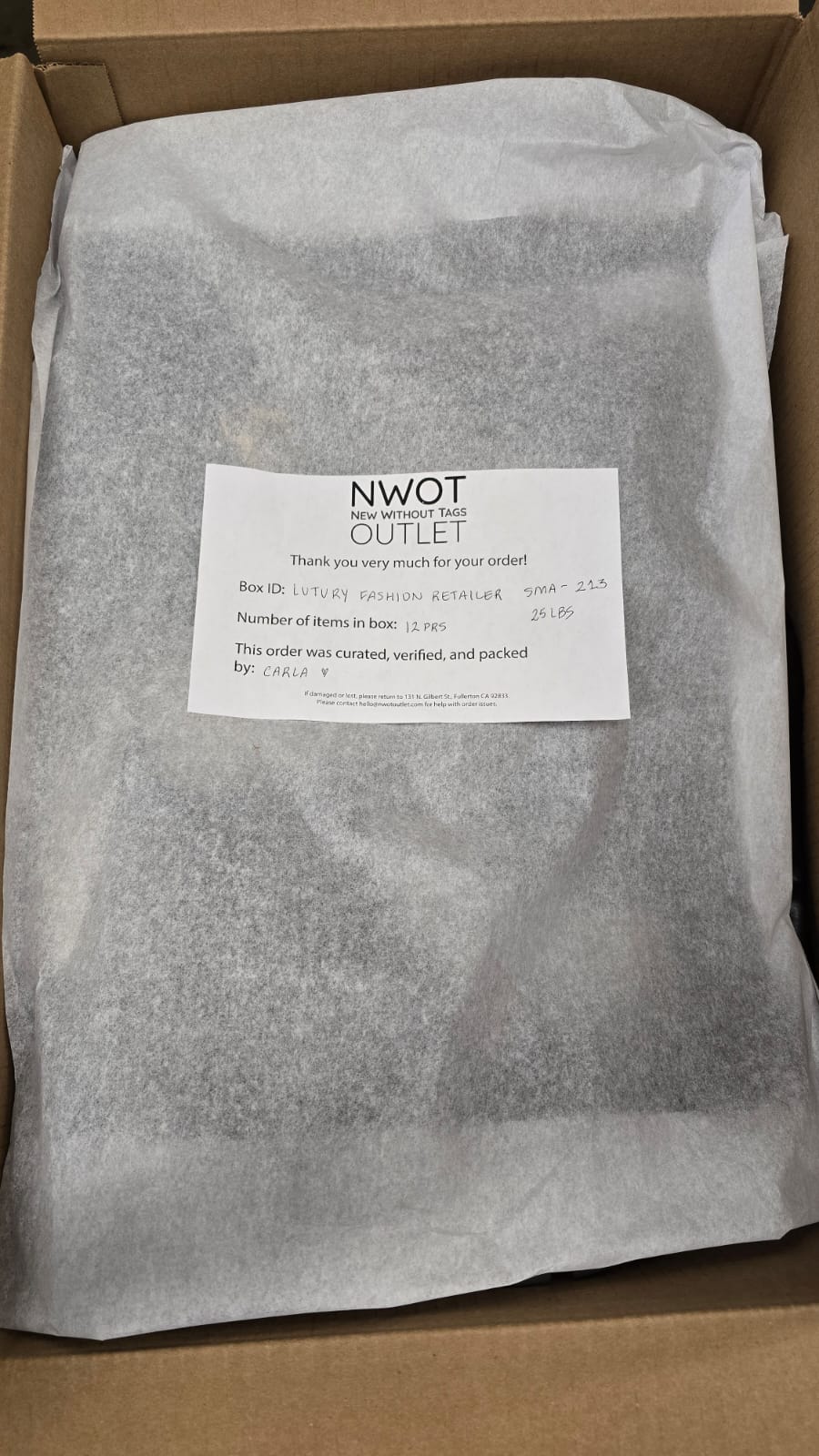 Luxury Fashion Retailer | Assorted Footwear | 12 pairs | Small Box# SMA-213