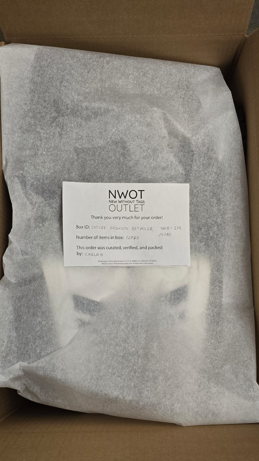 Luxury Fashion Retailer | Assorted Footwear | 12 pairs | Small Box# SMA-219