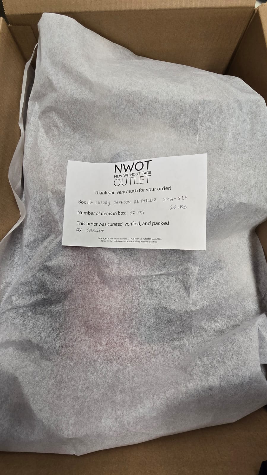 Luxury Fashion Retailer | Assorted Footwear | 12 pairs | Small Box# SMA-215