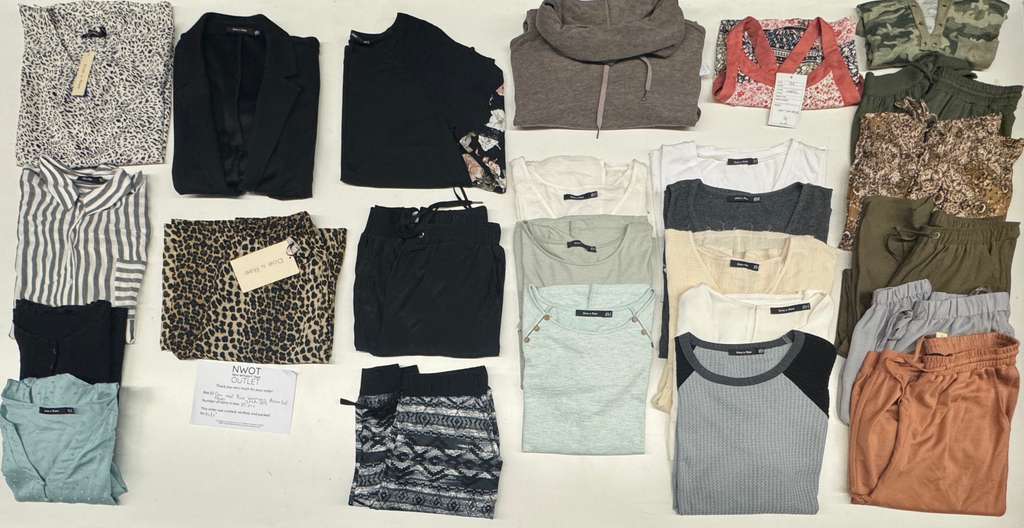 Doe And Rae | Women Assorted Apparel | 25 Pieces | Small Box# SMA-205