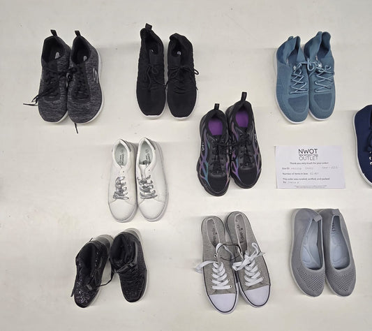 Amazon Brand Shoes | Assorted Footwear | Returns | 12 Pieces | Small Box# SMA-222