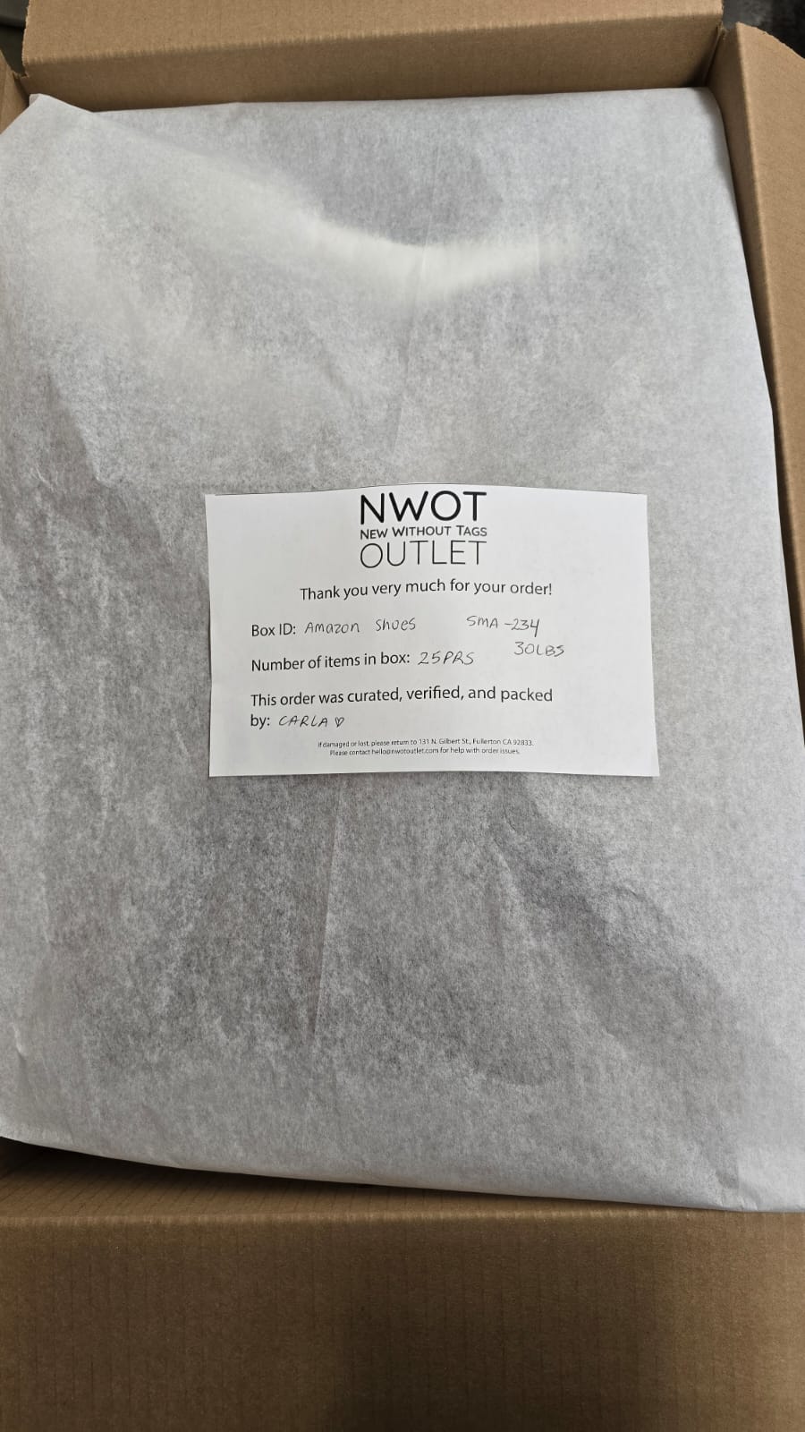 Amazon Brand Shoes | Assorted Footwear | Returns | 25 Pairs | Small Box# SMA-234