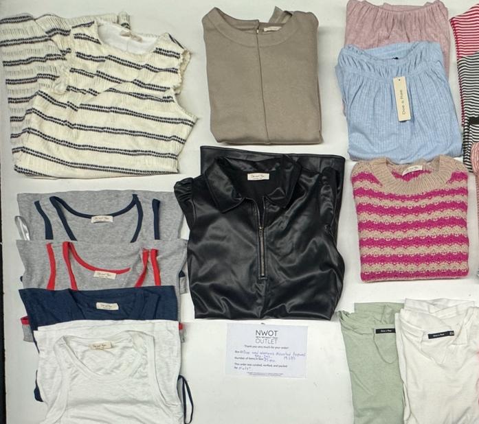 Doe And Rae | Women Assorted Apparel | 25 Pieces | Small Box# SMA-243