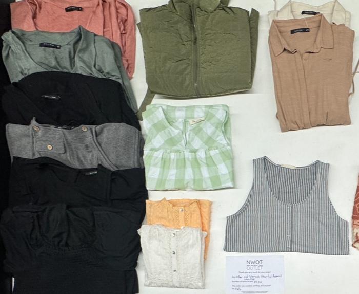 Doe And Rae | Women Assorted Apparel | 25 Pieces | Small Box# SMA-248