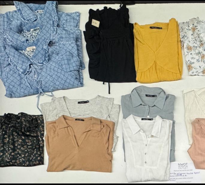 Doe And Rae | Women Assorted Apparel | 25 Pieces | Small Box# SMA-248