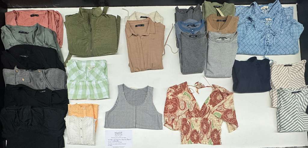 Doe And Rae | Women Assorted Apparel | 25 Pieces | Small Box# SMA-249