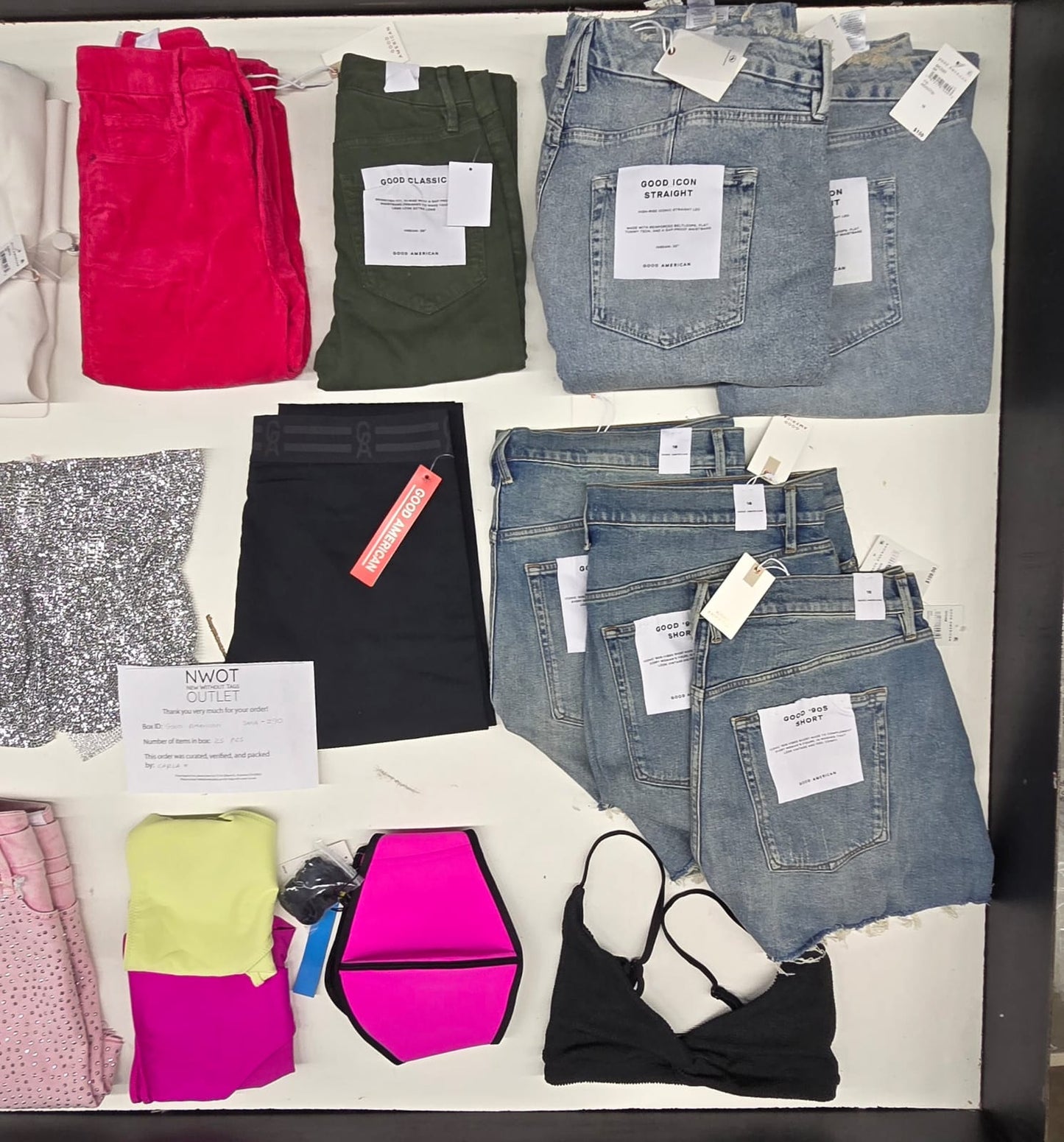 Good American | Assorted Women's Apparel | 25 Pieces | SMALL BOX # SMA-290