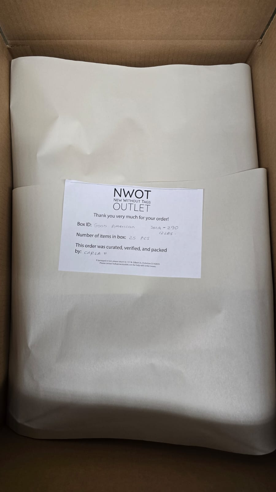 Good American | Assorted Women's Apparel | 25 Pieces | SMALL BOX # SMA-290