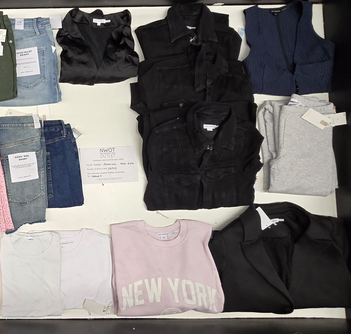 Good American | Assorted Women's Apparel | 25 Pieces | SMALL BOX # SMA-306