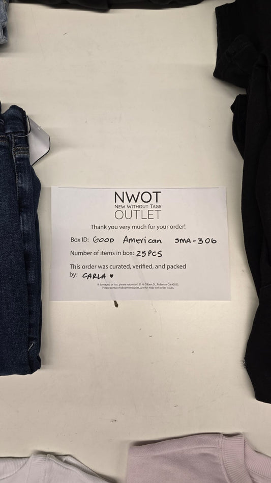 Good American | Assorted Women's Apparel | 25 Pieces | SMALL BOX # SMA-306