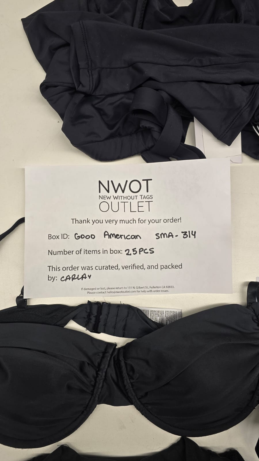 Good American | Assorted Women's Apparel | 25 Pieces | SMALL BOX # SMA-314