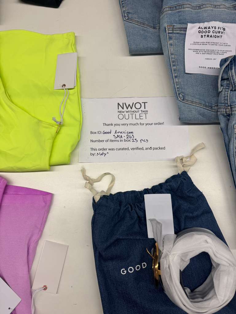 Good American | Assorted Women's Apparel | 25 Pieces | SMALL BOX # SMA-263