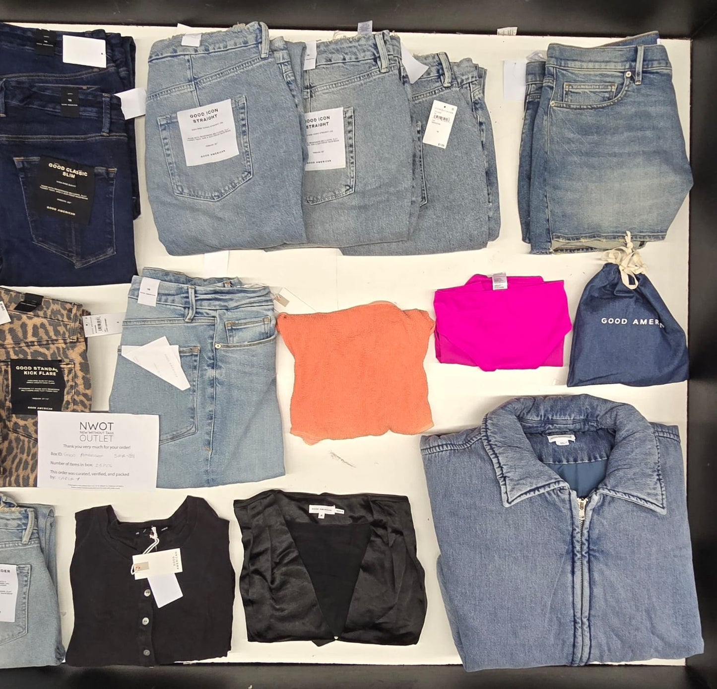 Good American | Assorted Women's Apparel | 25 Pieces | SMALL BOX # SMA-281