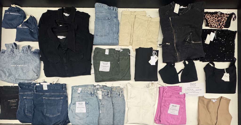 Good American | Assorted Women's Apparel | 25 Pieces | SMALL BOX # SMA-320