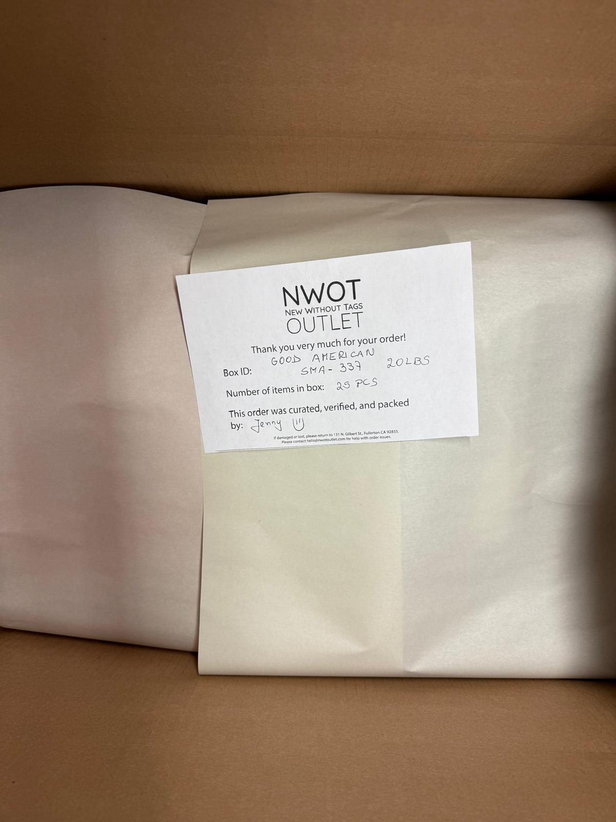 Good American | Assorted Women's Apparel | 25 Pieces | SMALL BOX # SMA-337