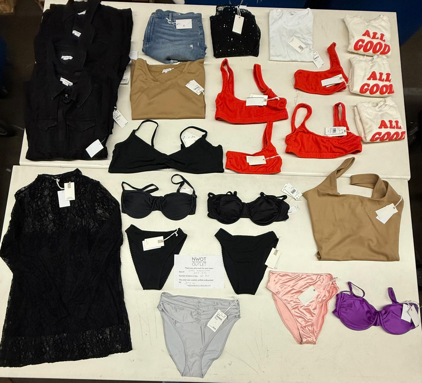 Good American | Assorted Women's Apparel | 25 Pieces | SMALL BOX # SMA-343