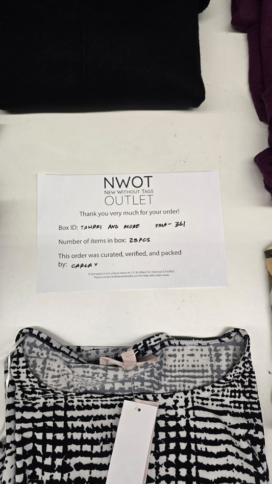 Tahari and more | Assorted  Apparel | 25 Pieces | New with Tag |Small box #SMA-361